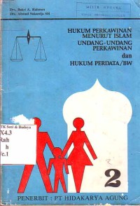 Image of Hukum Perkawinan menurut Islam Undang-Undang Perkawinan dan Hukum Perdata/BW 2