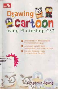 Image of Drawing Cartoon Using Photoshop CS2