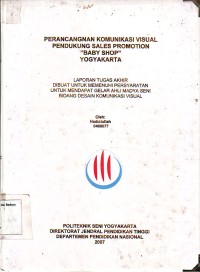 Image of Perancangan Komunikasi Visual Pendukung Sales Promotion Baby Shop Yogyakarta
