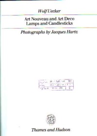 Image of Art Nouveau and Art Deco Lamps and Candlesticks