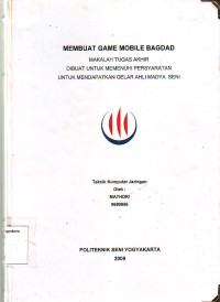 Image of Membuat Game Mobile Bagdad