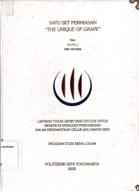 Image of Satu Set Perhiasan The Unique of Grape