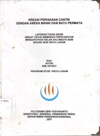 Image of Kreasi Perhiasan Cantik dengan Aneka Manik dan Batu Permata