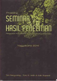 Image of Prosiding Seminar Hasil Penelitian: Penguatan Kompetensi Guru Seni Budaya Indonesia