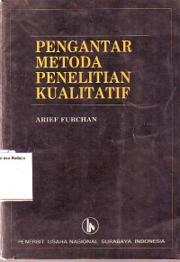 Image of Pengantar Metoda Penelitian Kualitatif
