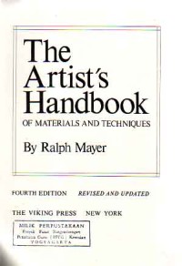 Image of The Artist's Handbook of Materials and Techniques