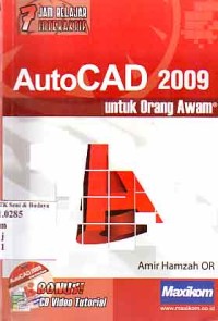 Image of 7 Jam Belajar Interaktif AutoCAD 2009 untuk orang awam