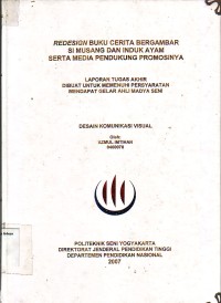 Image of Redesign Buku Cerita Bergambar Si Musang dan Induk Ayam serta Media Pendukung Promosinya