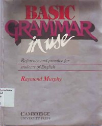 Image of Basic Grammar In Use: reference and Paractice, for student of english