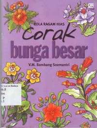 Image of Pola Ragam Hias Corak Bunga Besar