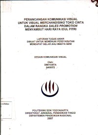 Image of Perancangan Komunikasi Visual untuk Visual Merchandising Toko Cinta dalam Rangka Sales Promotion menyambut Hari Raya Idhul Fitri