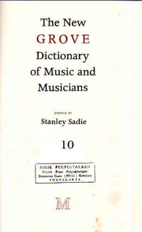 Image of The New Grove Dictionary of Music And Musicians: 10 Kern - Lindelheim