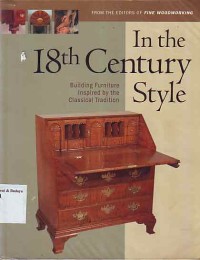 Image of In The 18th Century Style: building furniture inspired