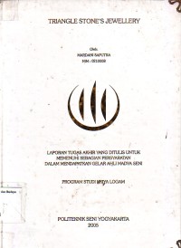 Image of Triangle Stone's Jewellery