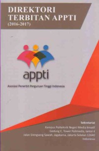 Image of Direktori Terbitan APPTI (2016-2017)
