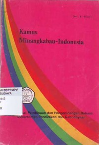 Image of Kamus Minangkabau-Indonesia
