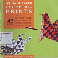 Image of Origami Paper Geometric Prints