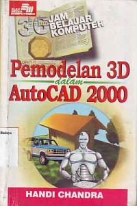 Image of Pemodelan 3D AutoCAD 2000