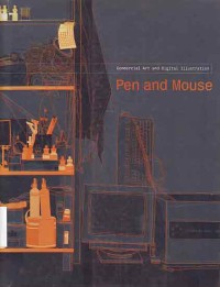 Image of Pen and Mouse: commercial art digital illustration