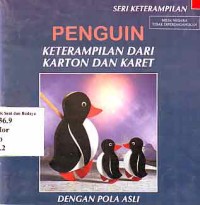 Image of Penguin Keterampilan dari Karton dan Karet