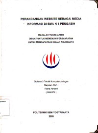 Image of Perancangan Website sebagai Media Informasi di SMA N 1 Pengasih