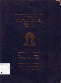 Image of Laporan Praktek Kerja Perpustakaan di Perpustakaan PPPPTK Seni dan Budaya Yogyakarta
