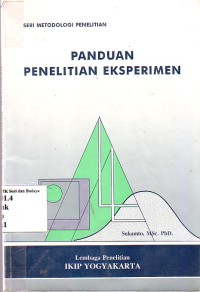 Image of Panduan Penelitian Eksperimen
