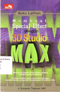 Image of Membuat Spesial effect Dengan 3D Studio Max