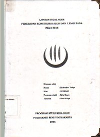 Image of Penerapan Konstruksi Alur dan Lidah pada Meja Rias