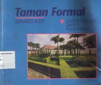 Image of Taman Formal: gambar perspektif sketsa dan komponennya
