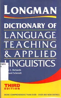 Image of Longman Dictionary of Language Teaching And Applied Linguistics