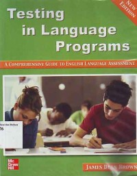 Image of Testing In Language Programs: a comprehensive guide to english language assessment