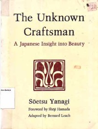 Image of The Unknown Craftsman A Japanese Insight Into Beauty
