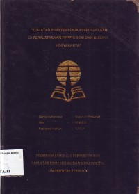 Image of Kegiatan Praktek Kerja Perpustakaan di Perpustakaan PPPPTK Seni dan Budaya Yogyakarta