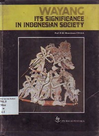 Image of Wayang Its Significance In Indonesian Siciety