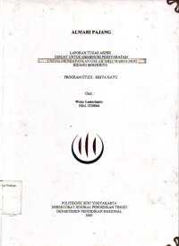 Image of Almari Pajang
